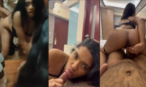 Sexy Bengali Horny Babe Giving Blowjob Anal Play Reverse Riding Hard Fucking